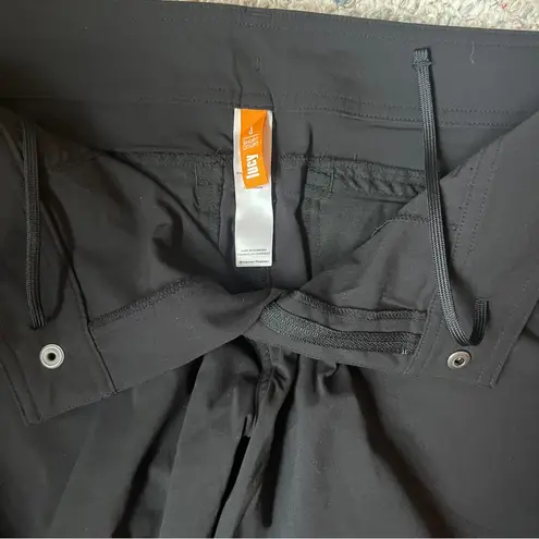 Lucy flex walkabout collection stretch black pants women large short work casual