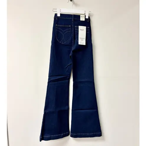 NWT Rolla's Eastcoast High Waisted Denim Flare Jeans Alina Blue Women's Size 25