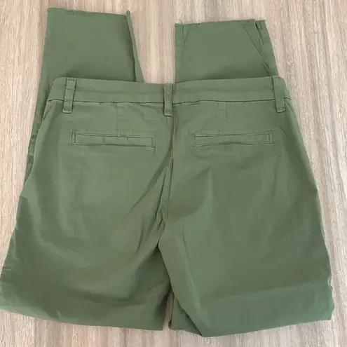 Frank & Eileen NWOT Wicklow Italian Chino Pants Size 0 Army Green