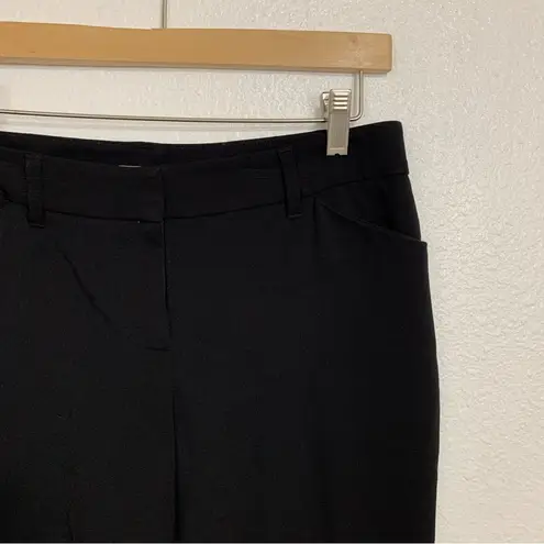 Maurice's  Solid Black Dress Pants Office Career Wear Size 4 Short