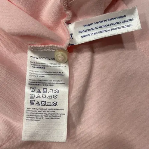 Tommy Hilfiger  Women’s Pink Classic Fit Polo Shirt Size Medium