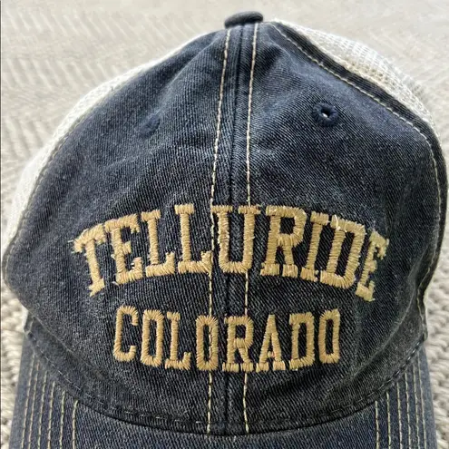 Telluride Colorado Legacy Denim and Mesh SnapBack Cap