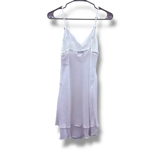In Boom by Jonquil White Frilly Lace Lingerie Slip Dress Sz XS NEW Bridal White