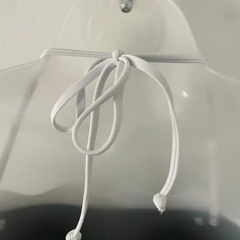 J. Crew Factory Scalloped Strapless Strapped Black One