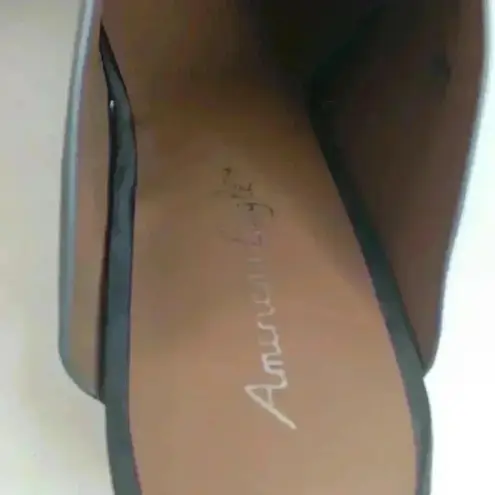American Eagle  grey mules Sz 7 NWOT