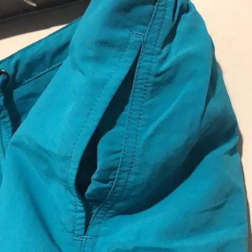 L.L.Bean  Teal Board Shorts