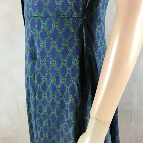 Eshakti diamond print cotton jersey shirtdress Size 4