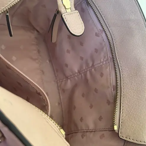 Kate Spade  Medium Jackson Satchel Pink Warm Vellum Purse