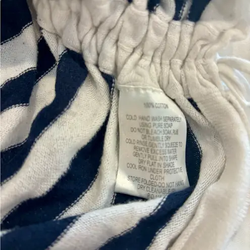 Ripe Maternity Knit Sweater Striped Size Large White