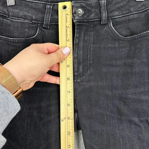 Massimo Dutti jeans womens 2 black low rise skinny stretch minimalist basic - Image 3