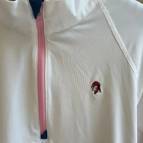 Peter Millar  Juniors Golf Fishing Top Shirt High Neck UPF50 Long Sleeve, Size L