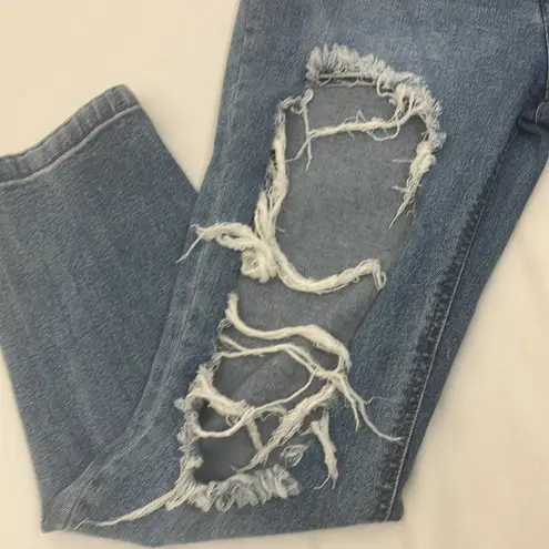 Tinseltown Stylish Blue Distressed Women's Jeans size 7