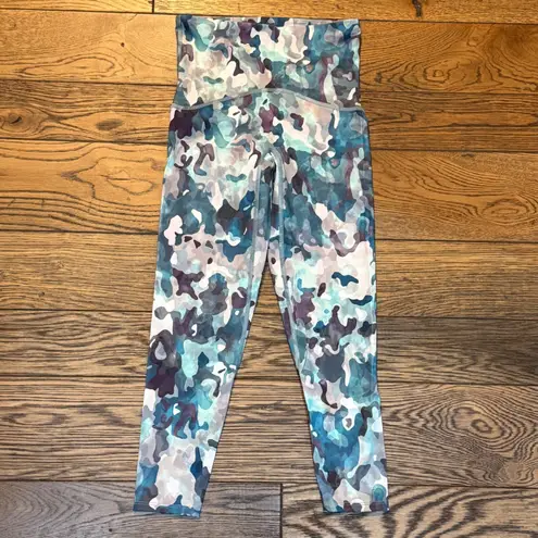 Spanx  Booty Boost Leggings Painted Camo Print