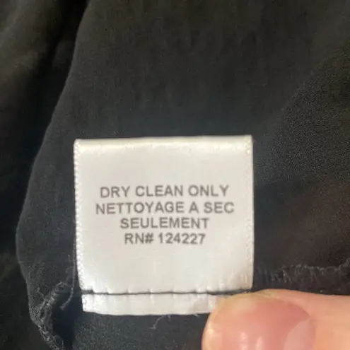 MISA Los Angeles Misa x Anthropologie Carrington off-the-shoulder linen blend checkered dress M