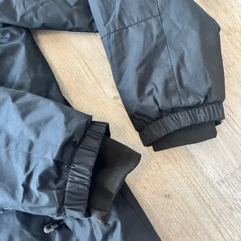 Unisex Wulful Black Heavy Duty Winter Coat