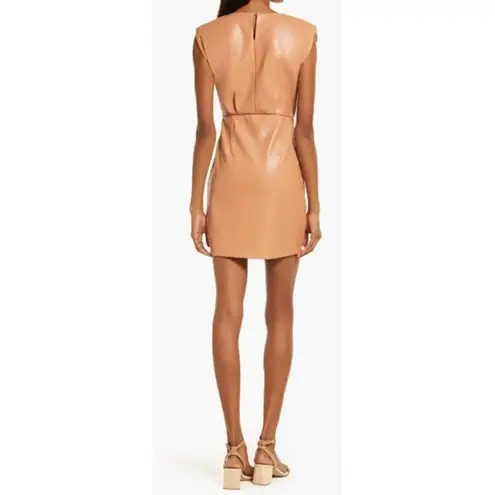 Bishop and Young Hayden Faux Leather Mini Dress Sz. M