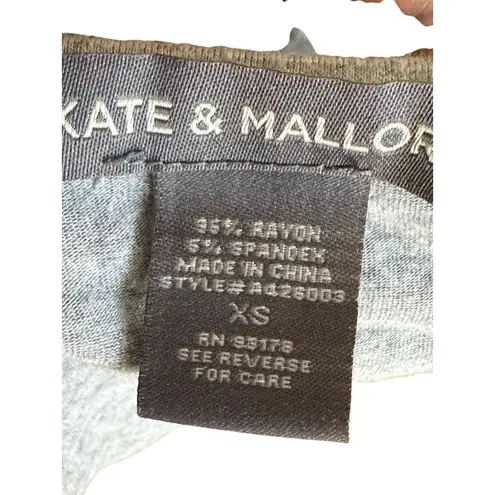 Kate & Mallory Y2K Womens Sleeveless Maxi Stretchy Dress Deep V Neck Fringe Hem Gray XS Western