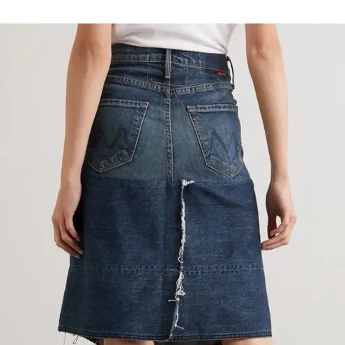 MOTHER+ Carolyn Murphy The Knee Step Back Midi Skirt