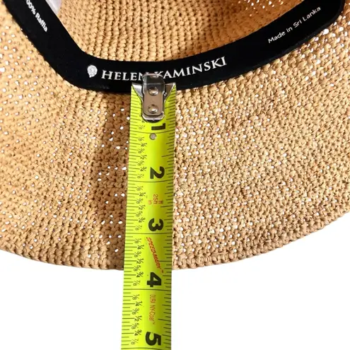 Helen Kaminski Villa 9 Wide Brim Raffia Hat Tan