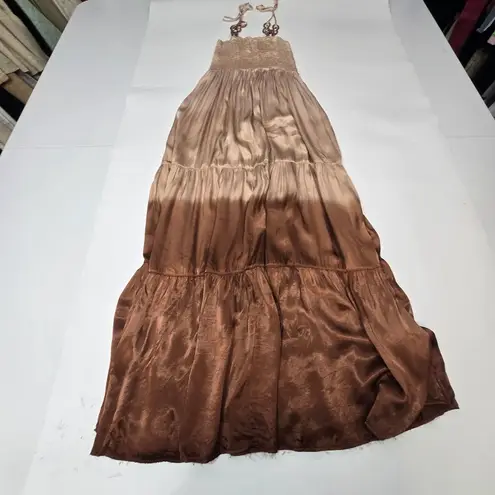 Rays for Days x REVOLVE Eleanor Maxi Dress in Carmel Ombre Brown