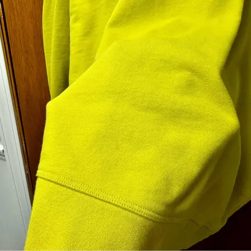 Lululemon Perfectly Oversized Crew Crewneck Pullover Sweatshirt Yellow