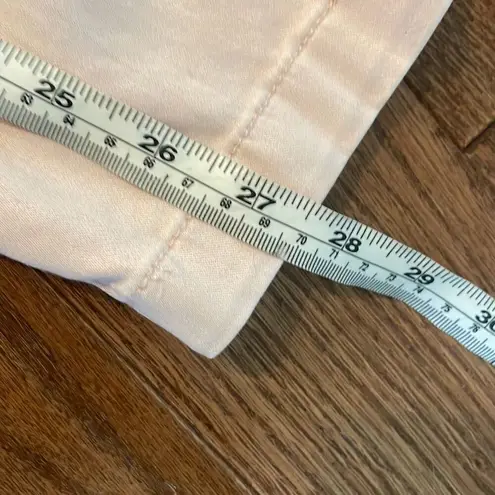J.crew light pink mid rise chino pant size 4/27
