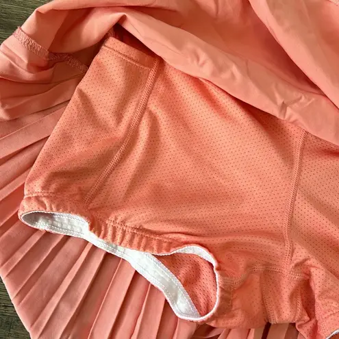Baleaf | Peach Golf skirt with attached mesh brief sz XS