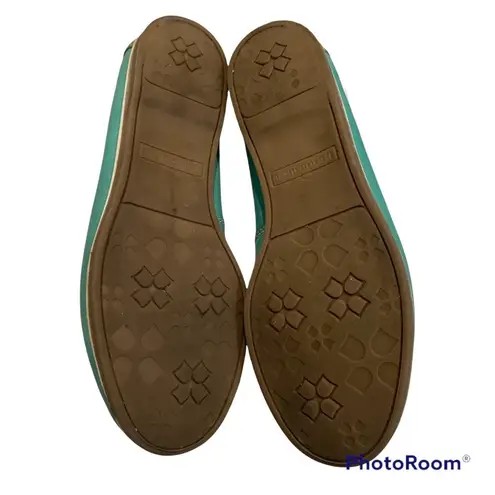 Naturalizer  Hanover Turquoise Leather Slip On Boat Shoes