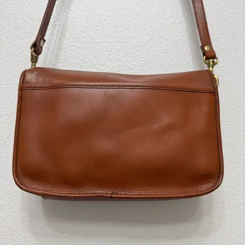 Hunt Club The British Tan Convertible Clutch Leather Shoulder Strap Cross Body