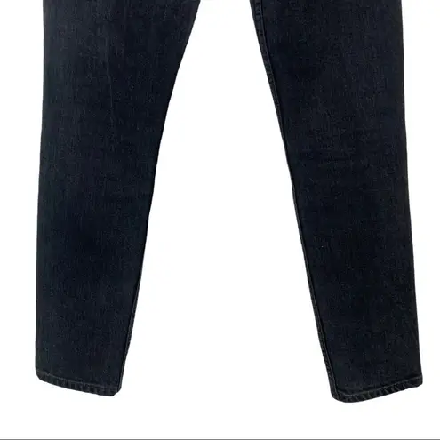 GRLFRND Karolina High Waist Slim Straight leg Jeans Black Size 24