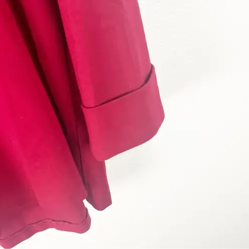 IC By CONNIE K Red Single Front Closure Long Sleeves Blazer Jacket, Size… Size L