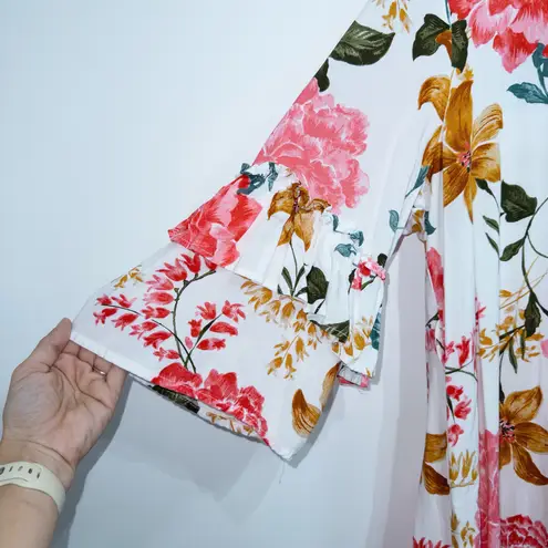 Petal and Pup New White Floral Peta Mini Dress Size XL