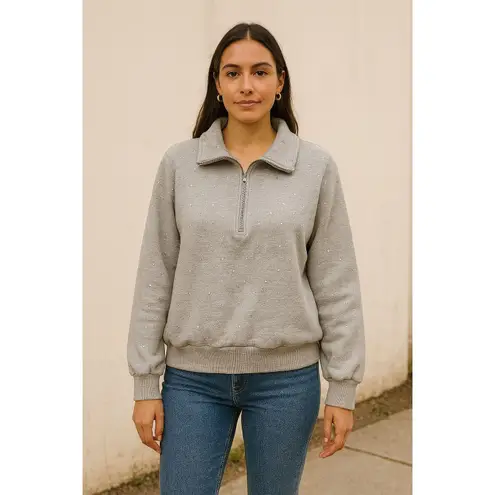 Gray Rhinestone Quarter