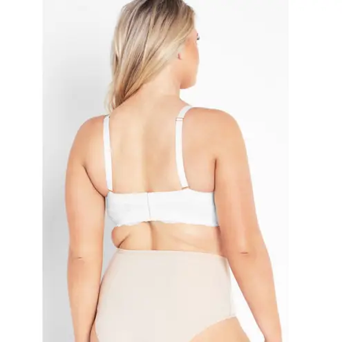 City Chic NWT Smooth & Chic Multiway Contour Bra Ivory Size 42 DD