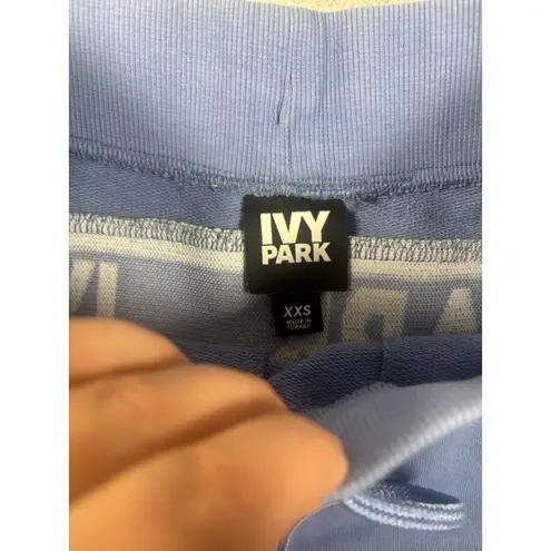 Ivy Park logo shorts blue sweatshirts xxs