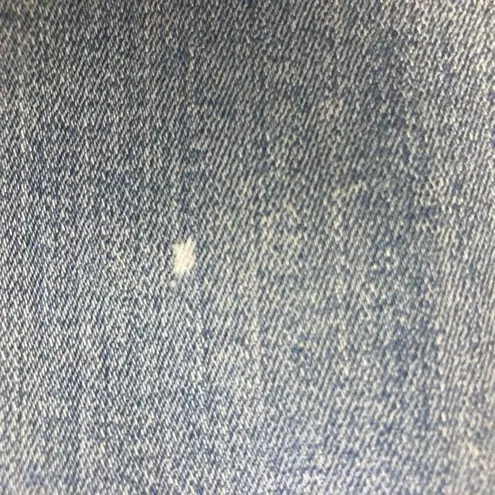 MOSSIMO Women’s Power Stretch Curvy Skinny Distressed Jeans Size 14 Short Blue