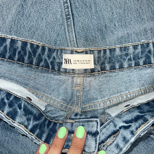 ZARA  jeans with distressing