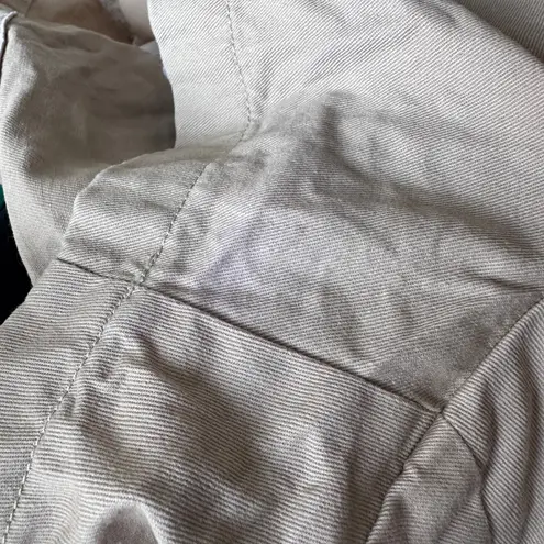 j.crew factory 3.5" classic chino short light khaki h5616 women size 10 Tan