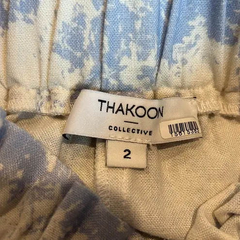 THAKOON COLLECTIVE linen blend shorts White Size 2