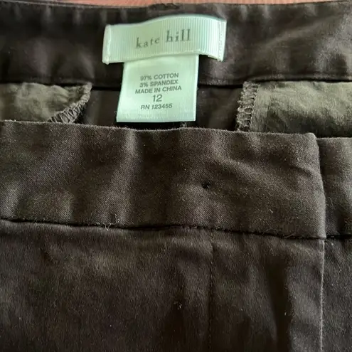 Kate Hill  Brown Pants Women’s Size 12