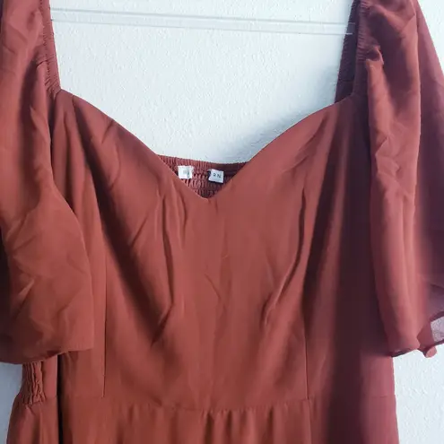 Baltic Born Sierra Sweetheart Maxi Dress Short Sleeve New Without Tags