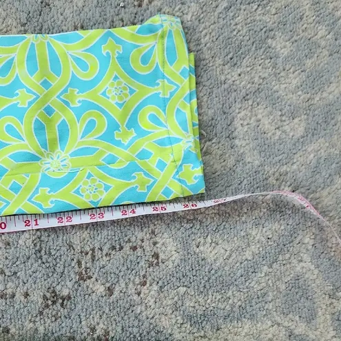 Truth By RepubliC Patterned Pants Lime Green Blue Small