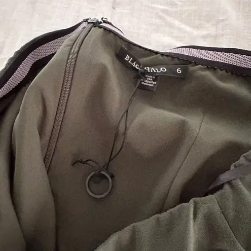 Black Halo Women’s Green 6 Bethel Off Shoulder Dress