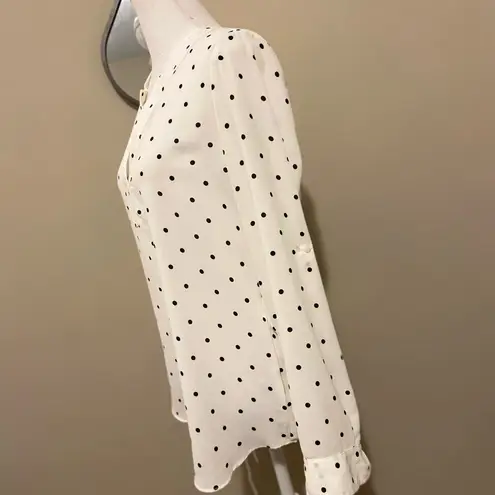 Maison Jules POLKA DOT BLOUSE NWOT