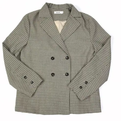 Mod Ref Plaid Blazer Women S Oversize Business Normcore Classic Office Timeless