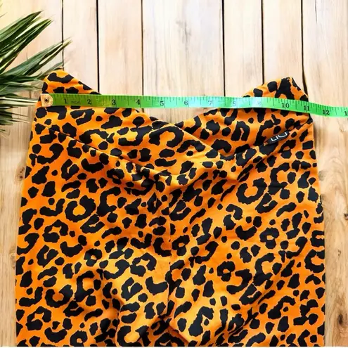 LICI FITLeopard Print Scrunch Biker Shorts