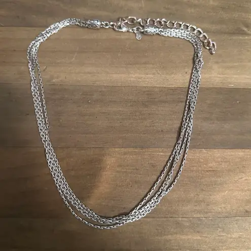 Premiere Designs Silverado Multi Chain Necklace