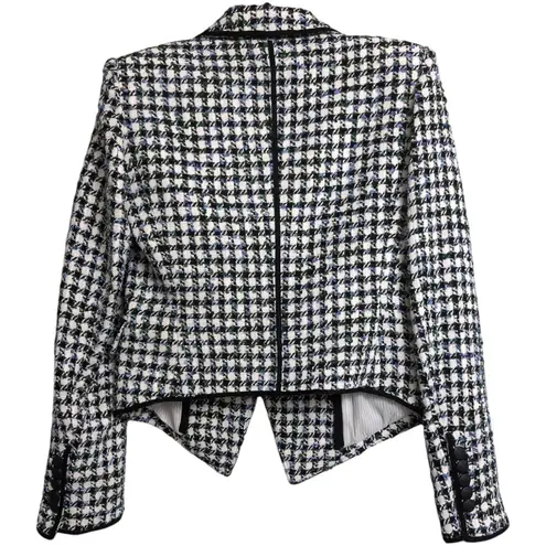 Veronica Beard NWT Diego Dickey Jacket Blue/Pinegrove Multi Professional Size 4 - Image 4