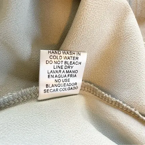 La Miel Womens M Gray Camisol Top Racer Back Delicate Feminine Coquette Cottage Size M