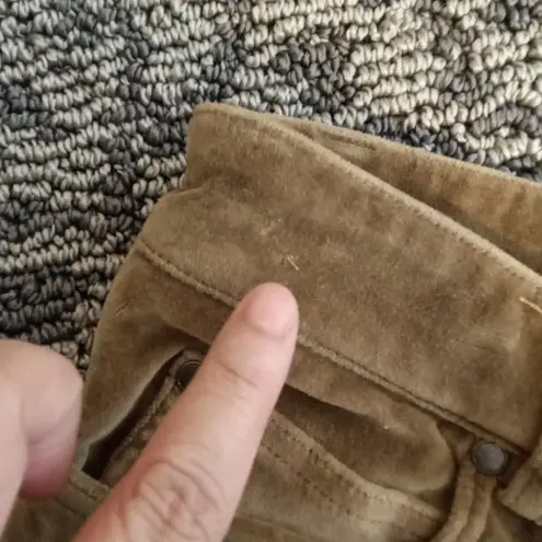 Peruvian Connection Womens Velvet Skinny Leg Classic Capsule Cotton Size 6